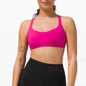 Lululemon Free to Be Wild Bra * Ripened Rasberry